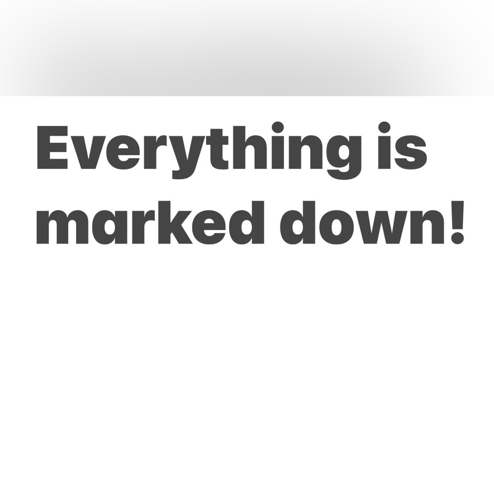 Markdowns